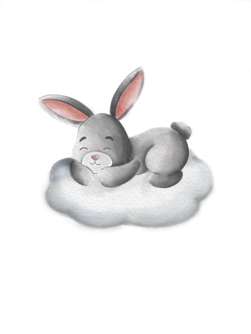 Obraz králíček na obláčku - varianty